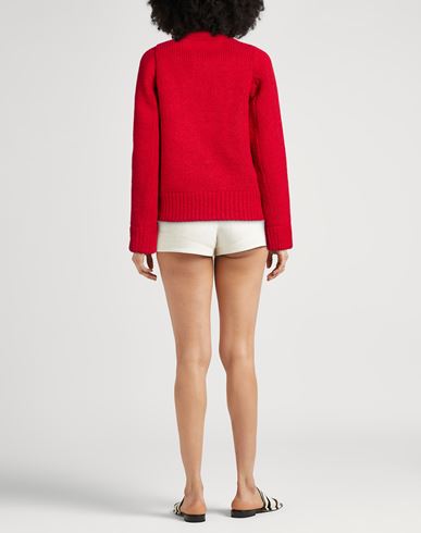 Woman Cardigan Red Size 4 Wool, Viscose, Acrylic, Alpaca wool, Polyurethane