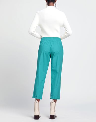 Crochè Woman Pants Turquoise Size L Cotton