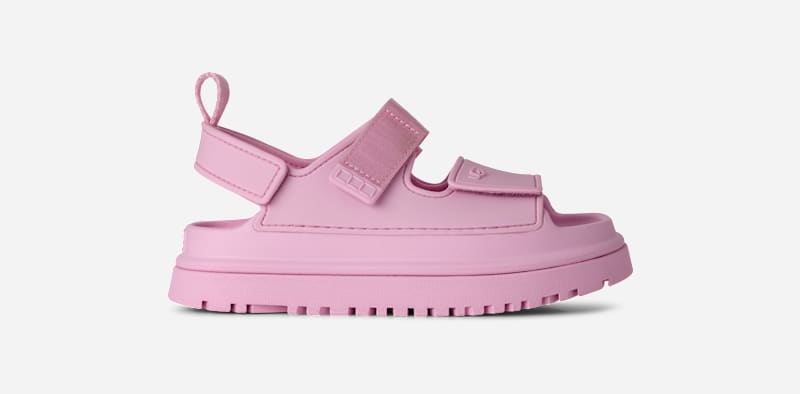 ® Kids' GoldenGlow/Textile Sandals in Pink Diamond