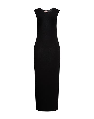 Woman Maxi dress Black Size ONESIZE Viscose, PBT
