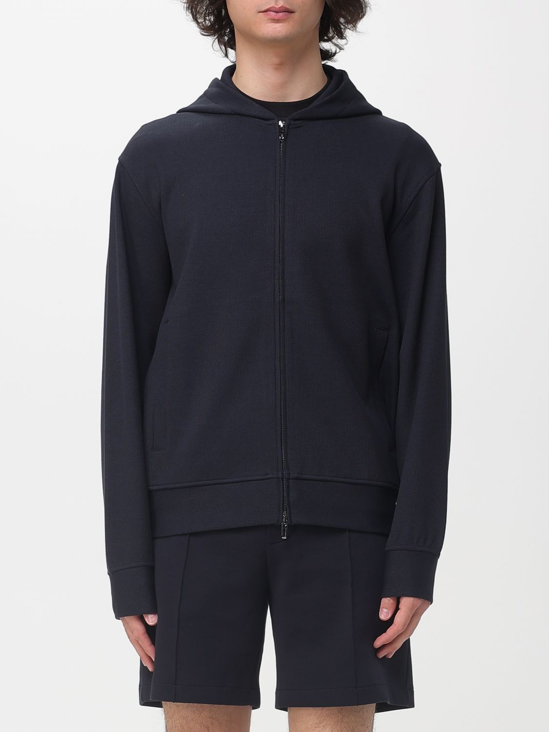 Sweatshirt Men color Navy
