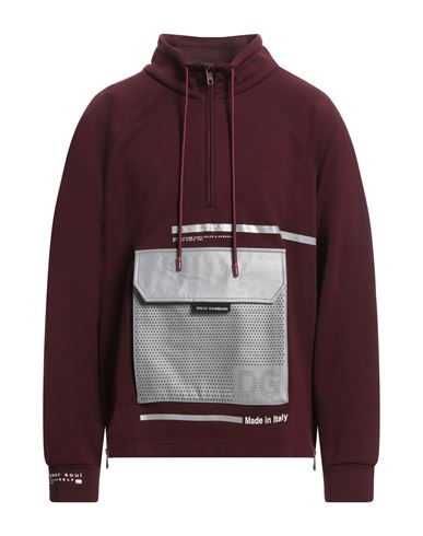 Man Sweatshirt Burgundy