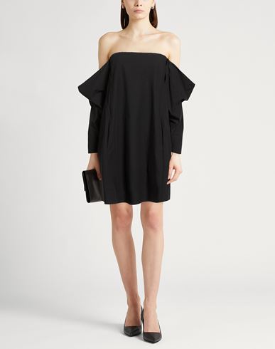 Crème Woman Mini dress Black Size 4 Cotton