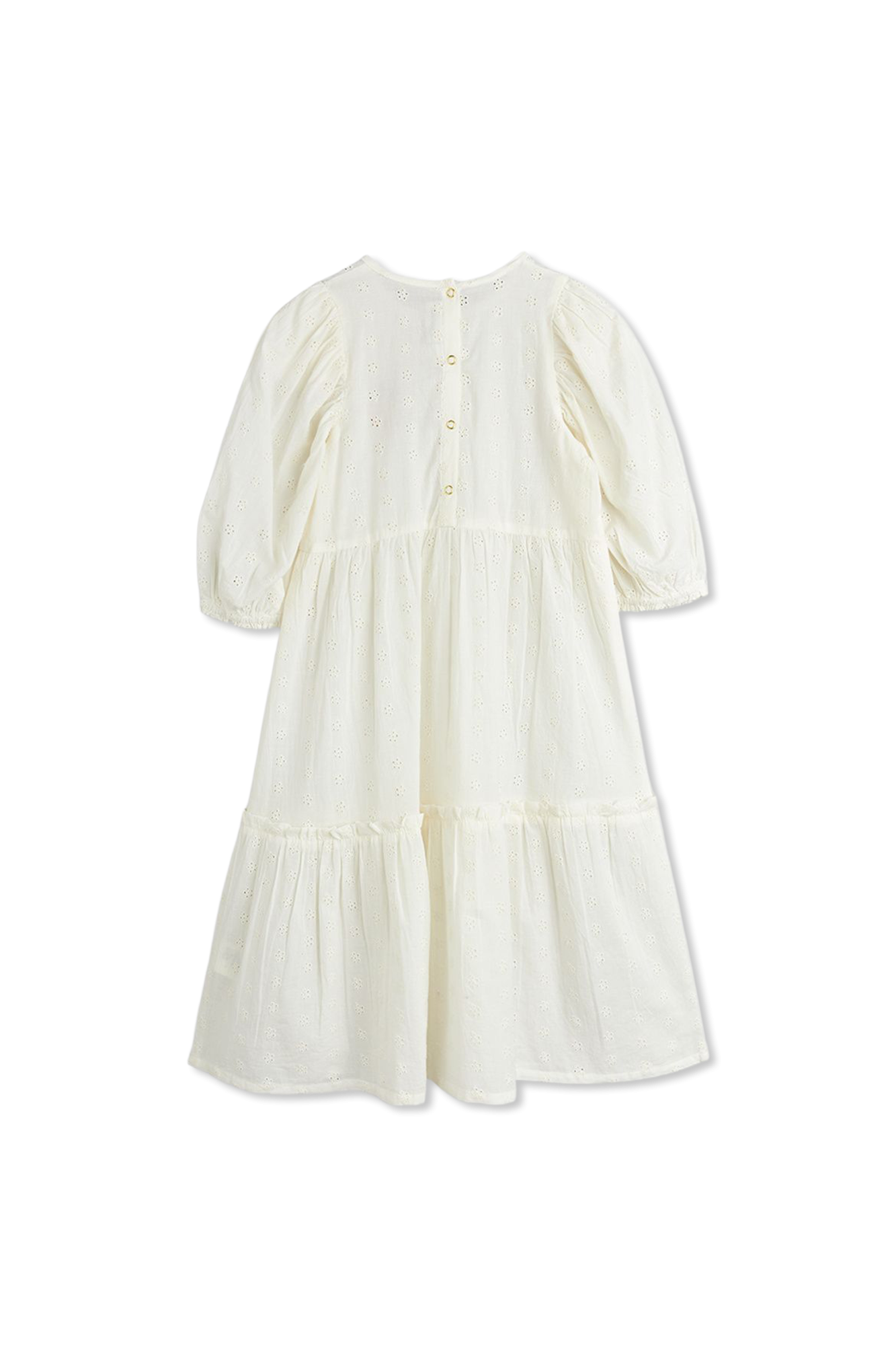 Lace Dress, Unisex, White