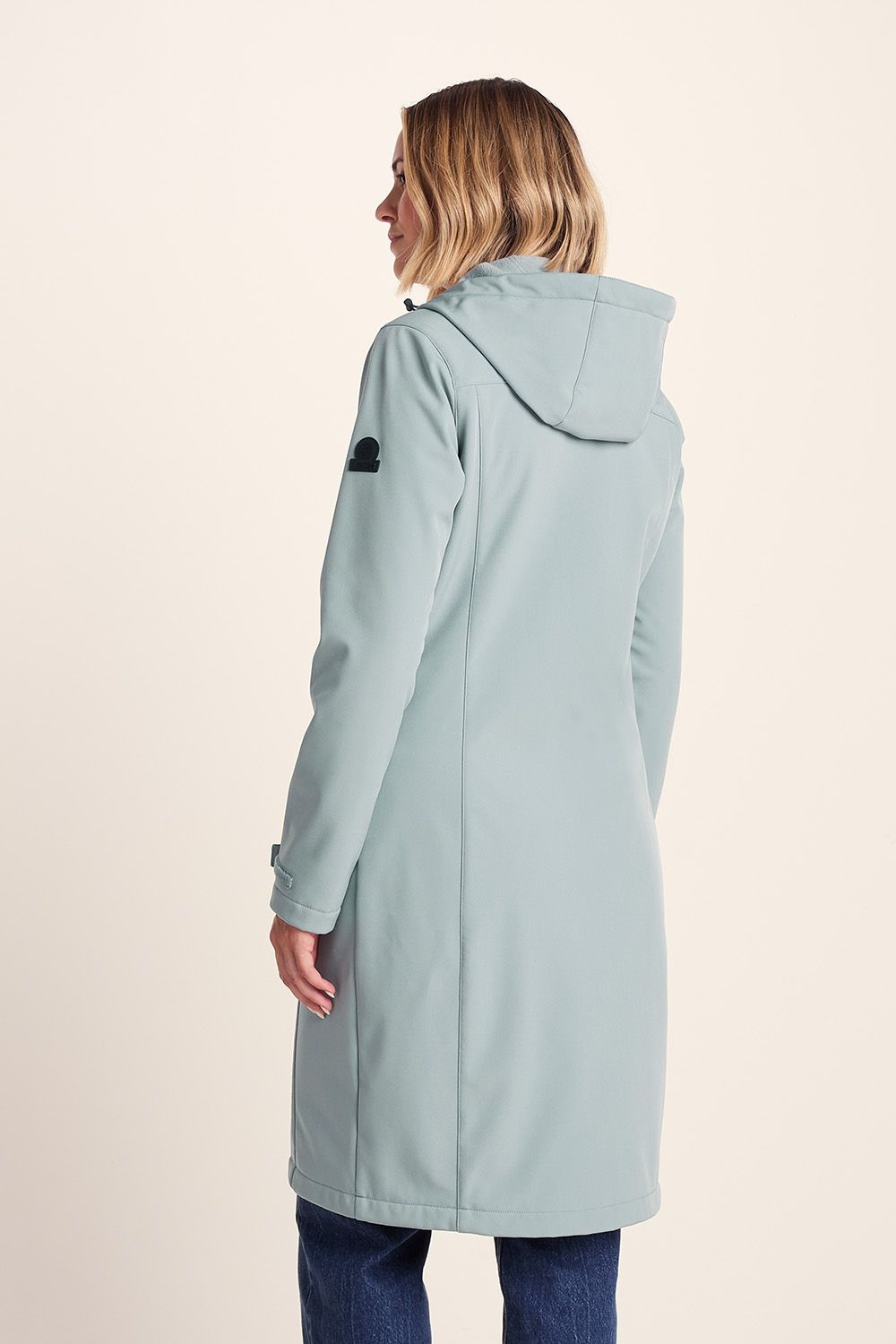 TOG24 Women's 'Marina' Long Water Resistant Softshell Jacket in Mint
