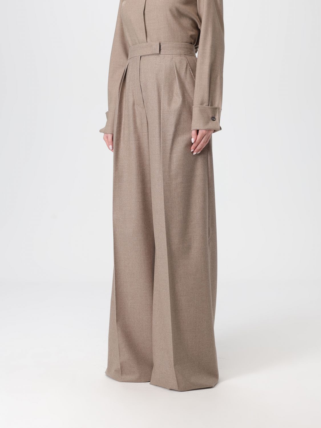 Pants Woman color Dove Grey