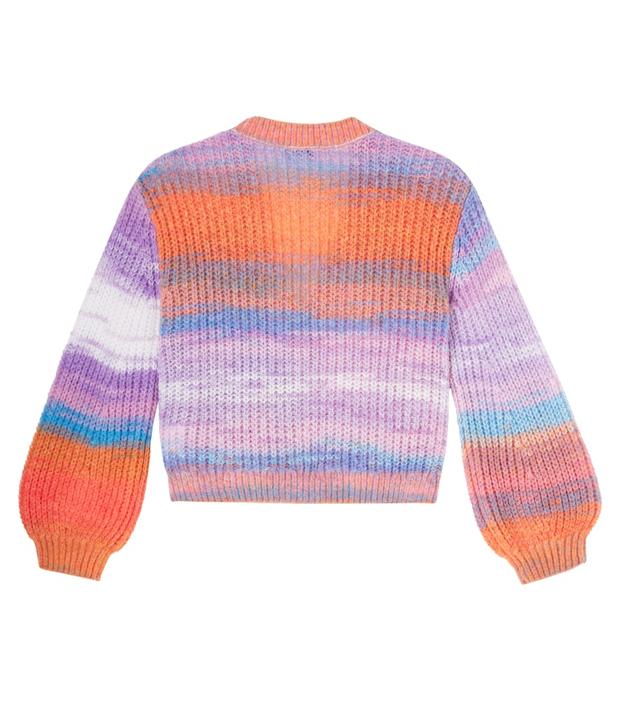 Space-dyed cardigan