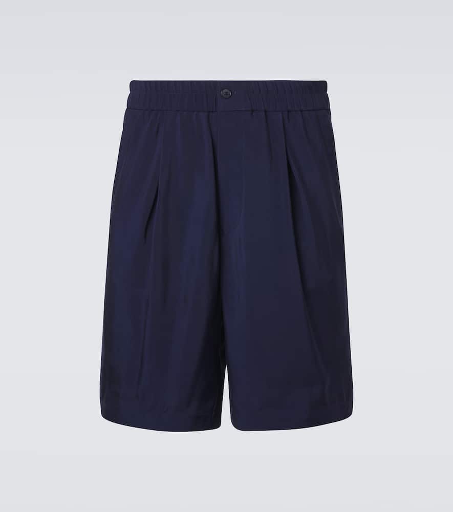 Natté Bermuda shorts