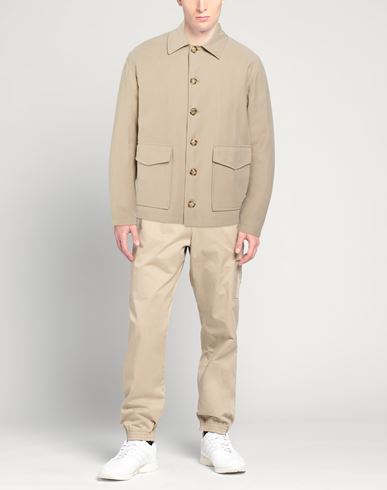 Man Jacket Beige Size 42 Viscose, Elastane