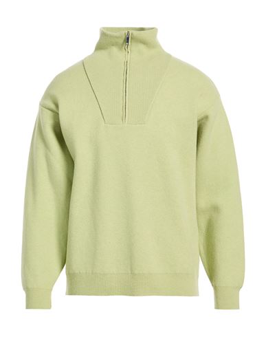 Lab Man Turtleneck Light green Size XL Merino Wool, Cashmere