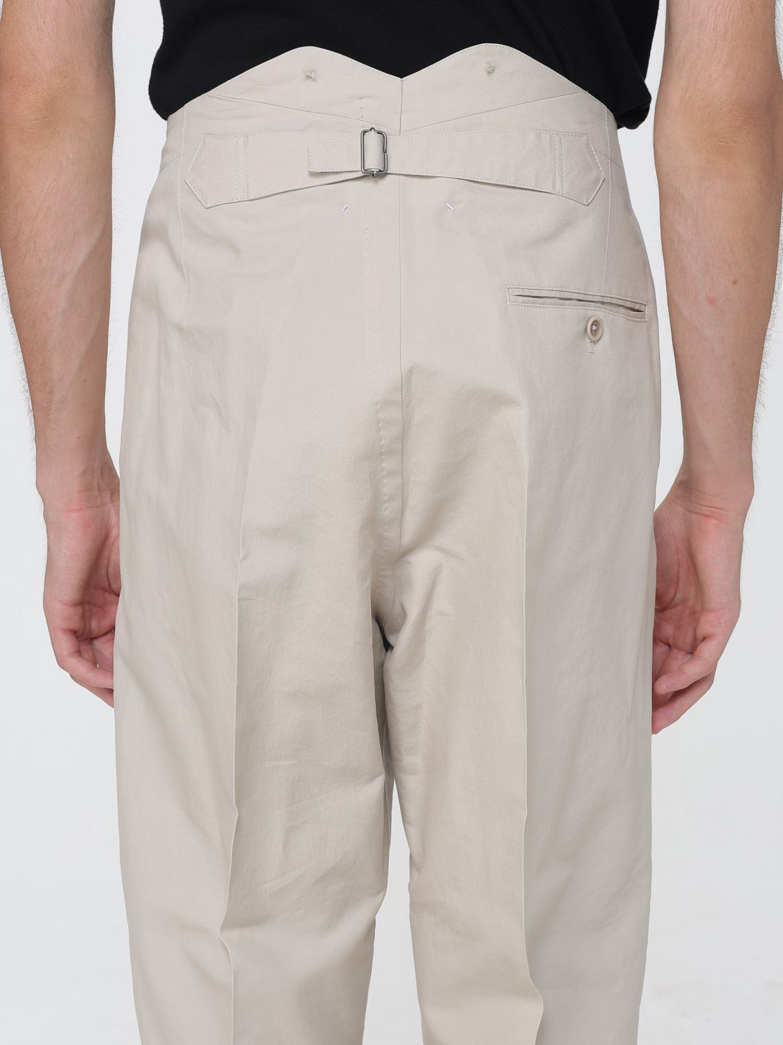 Pants Men color Beige