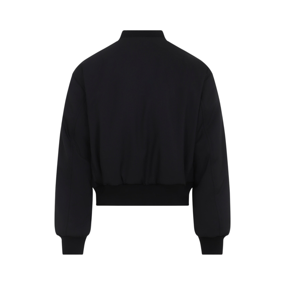 Black Regular Bomber Jacket