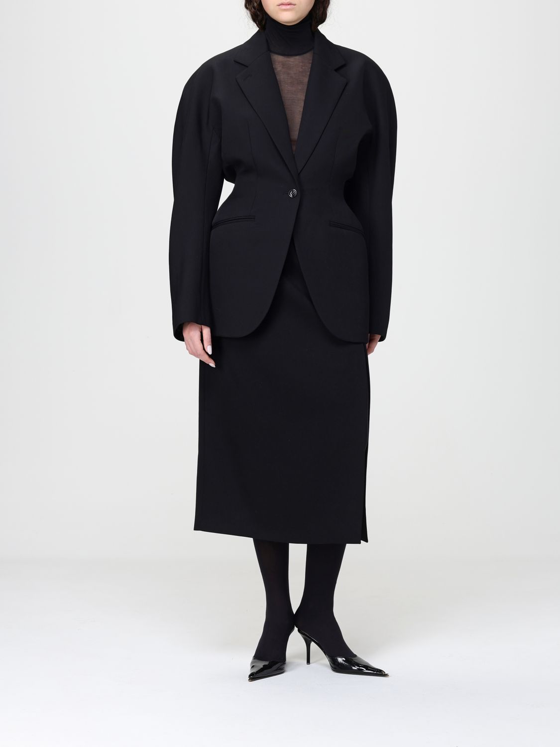 Skirt Woman color Black