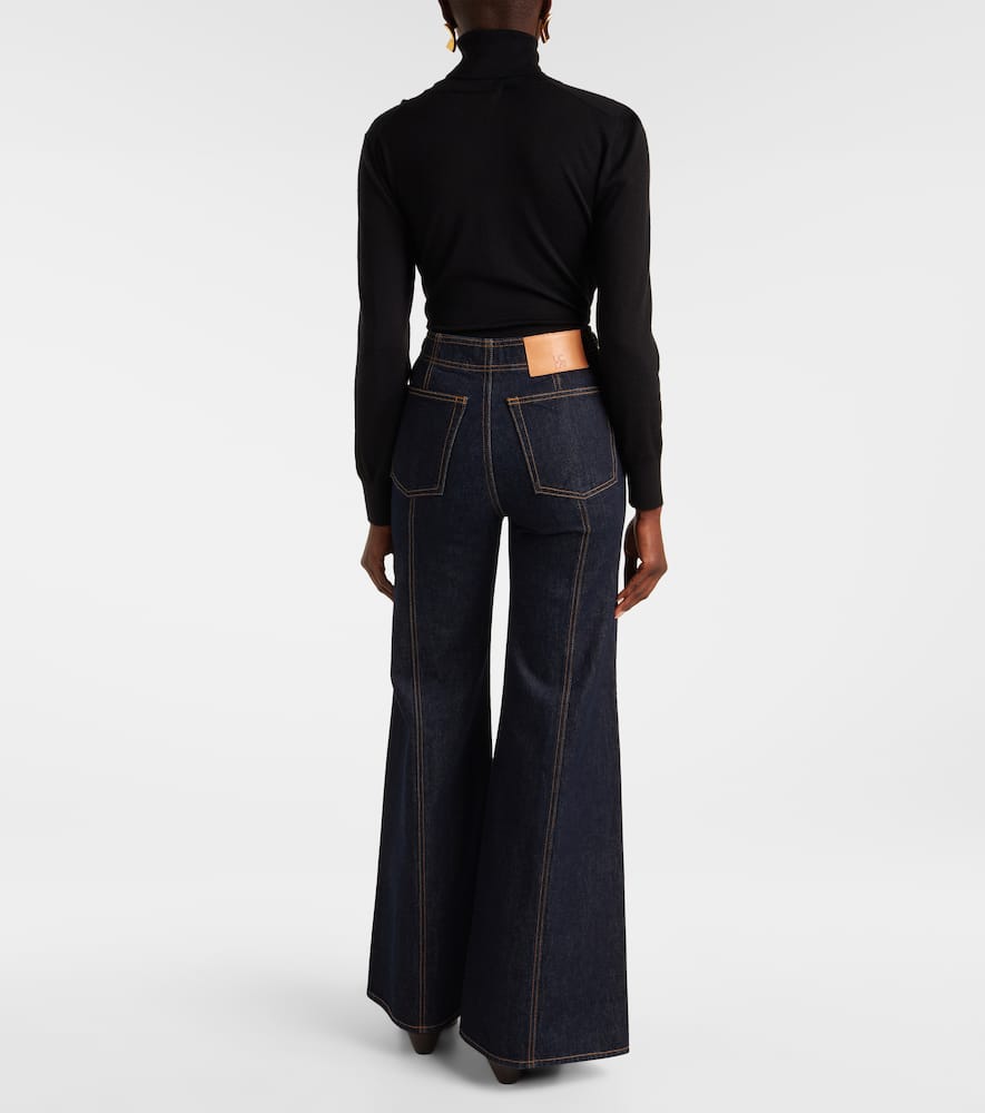 Delphine wide-leg jeans