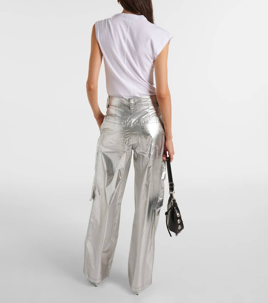 Divina wide-leg cargo jeans