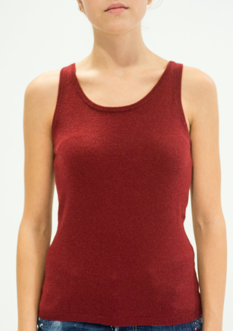 Maroon Tank Top