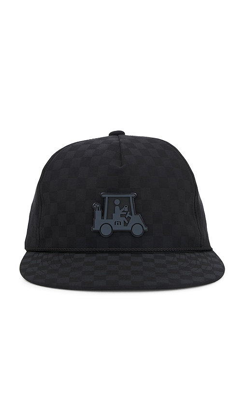 TravisMathew Time Of Arrival Hat in Black