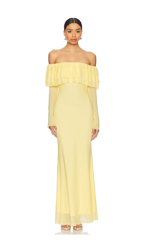 AFRM Betty Dress in Yellow. -  XXS also in L, M, S, XL