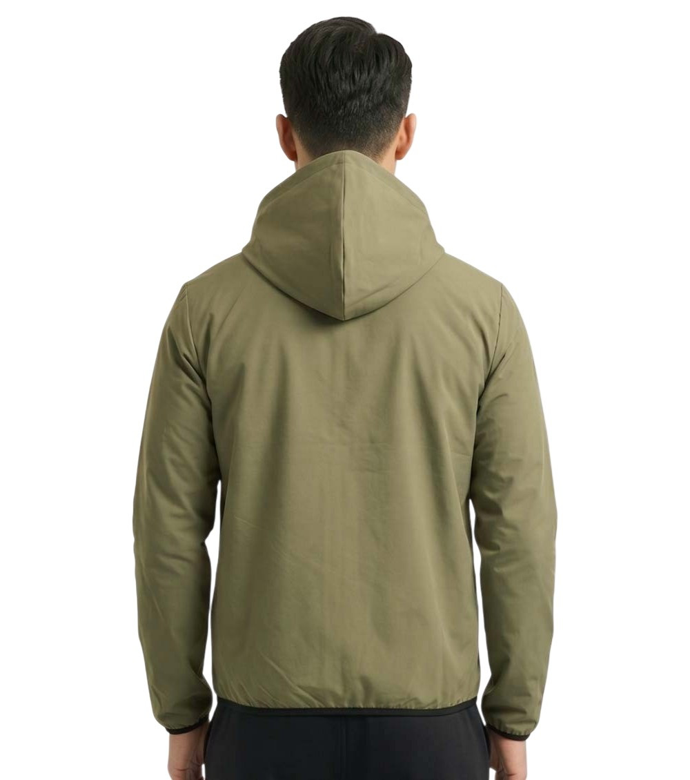 Green Zip-Up Hoodie