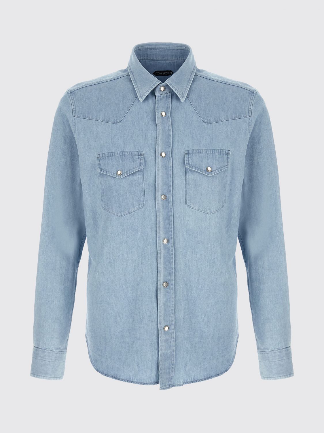 Denim Chambray Western Shirt