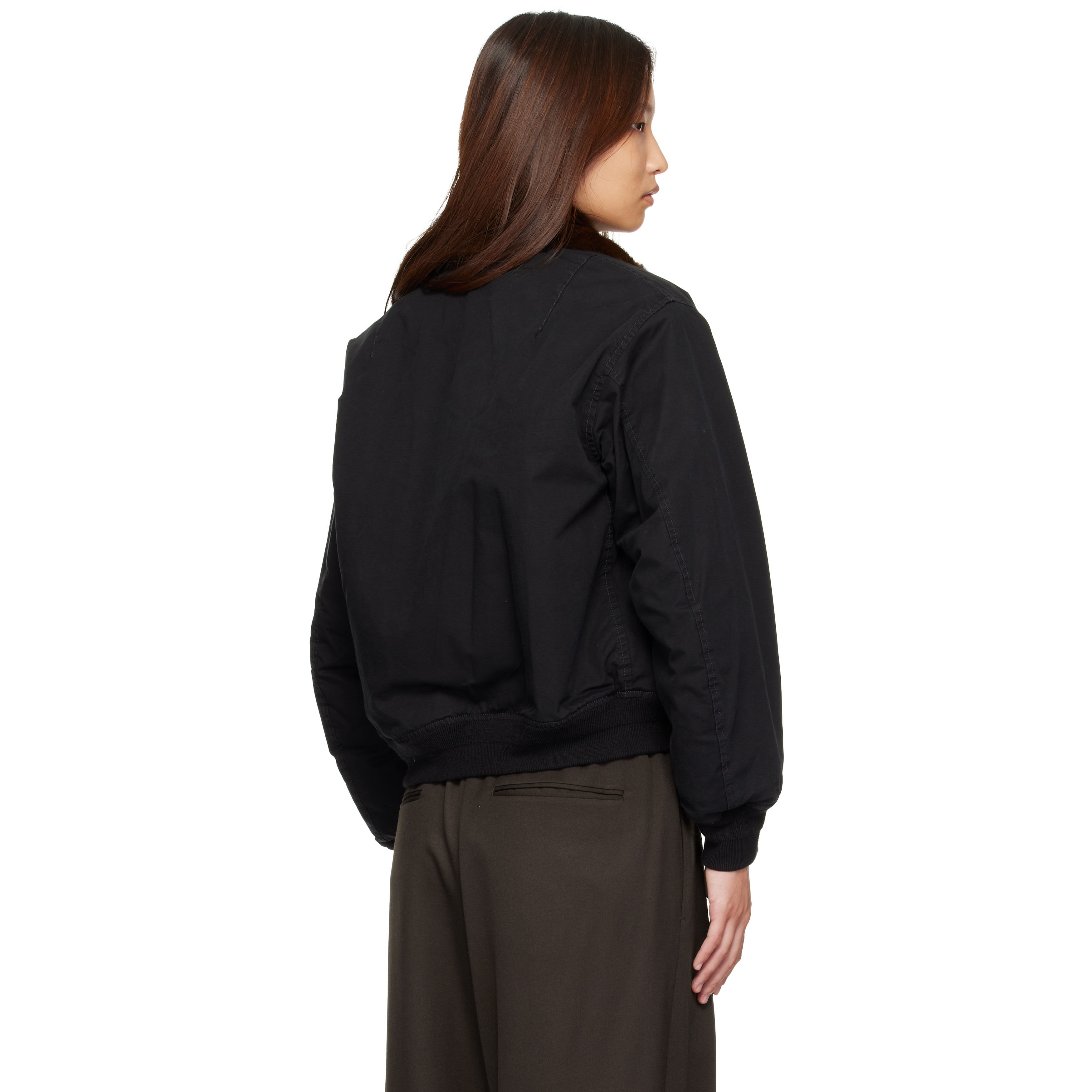 Black Maison Pilot Jacket