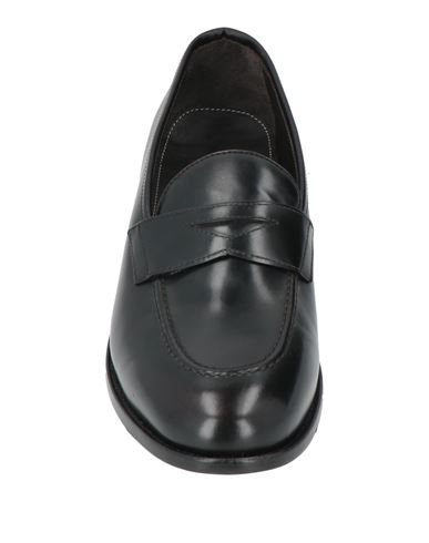 Man Loafers Black Size 10 Leather