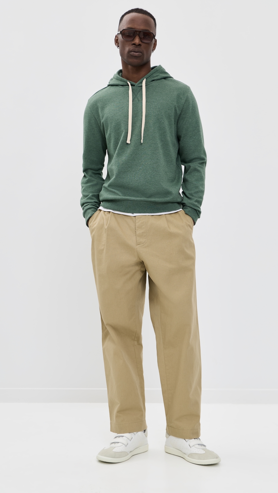 Pacifica Stretch Hoodie Forest Green
