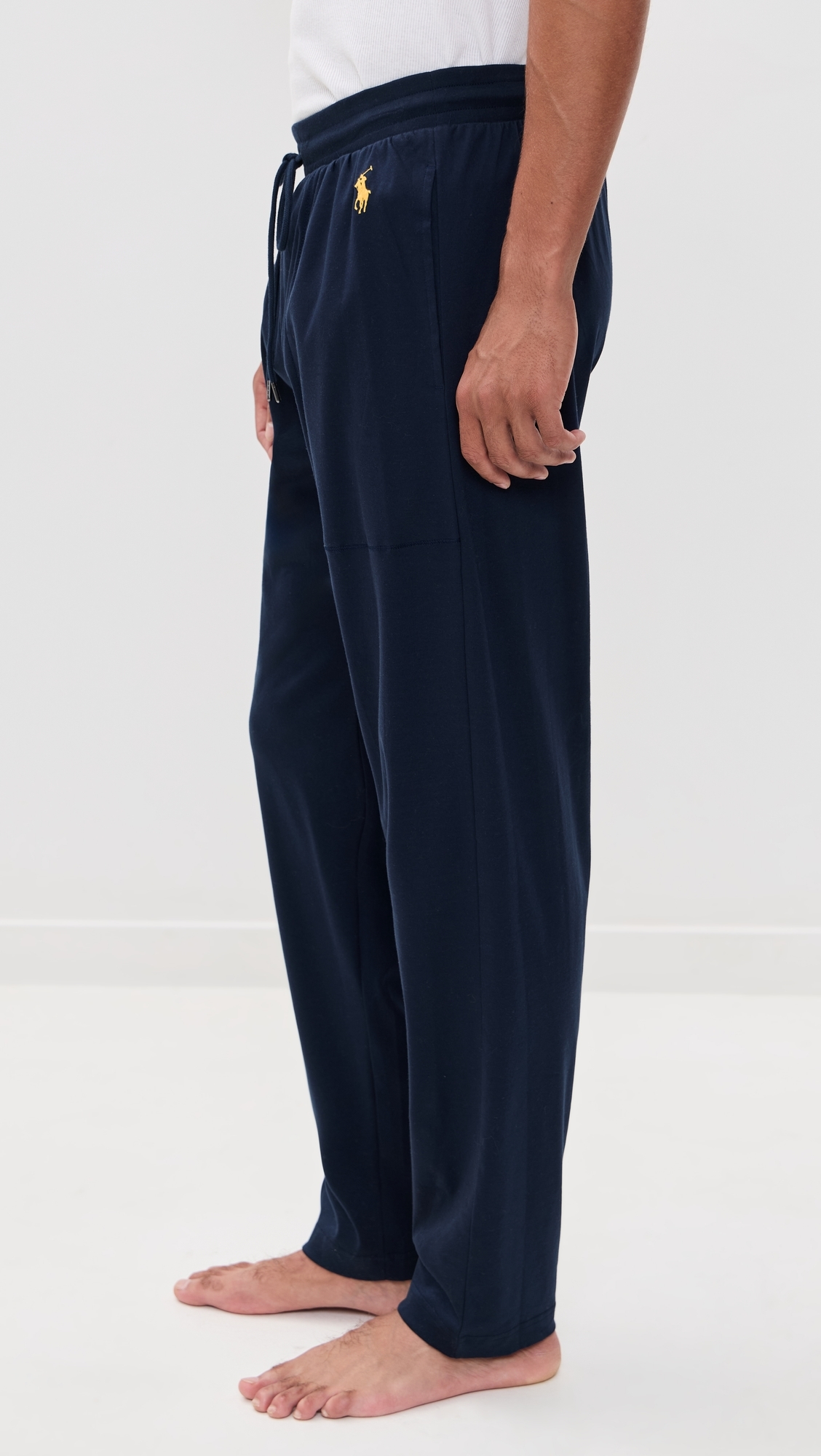 Mercerized Cotton Pajama Pants Cruise Navy