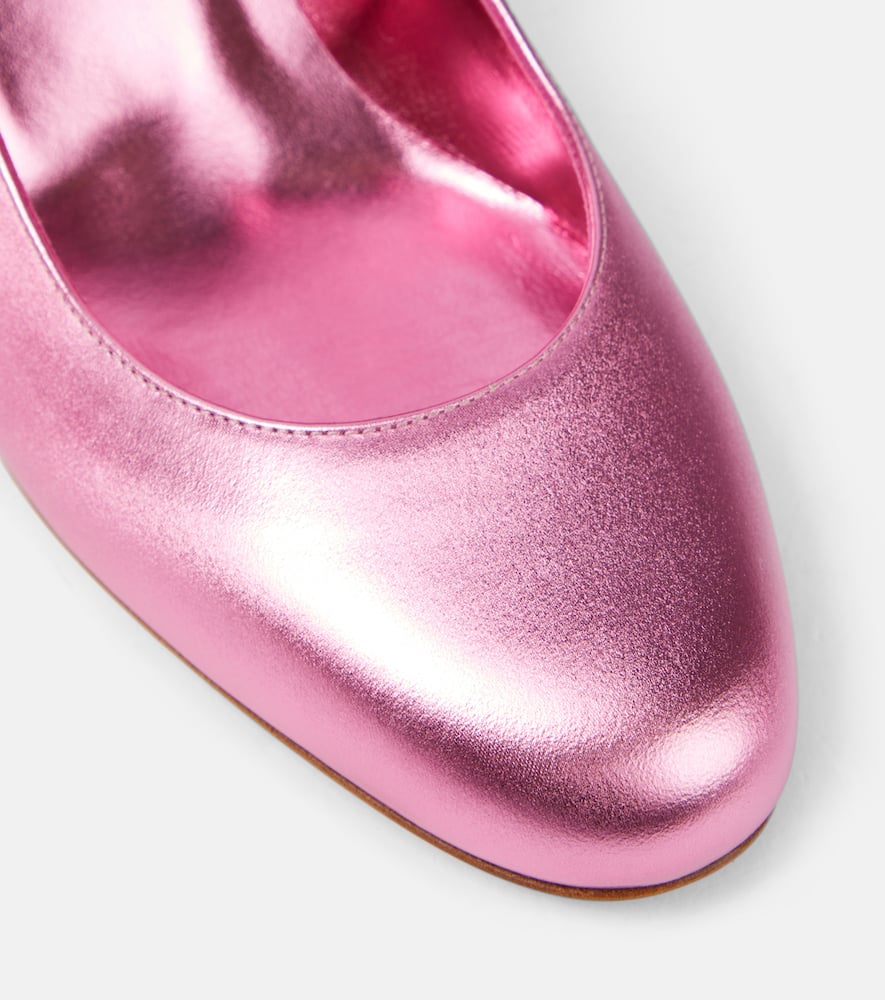 Miss Jane leather Mary Jane pumps