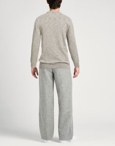 Man Sweater Sage green Size S Cotton