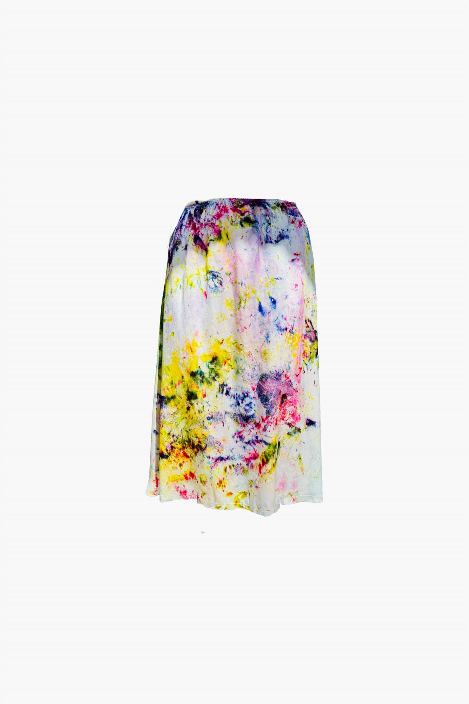 Women's Silk Lady Midi Skirt In Jamaica