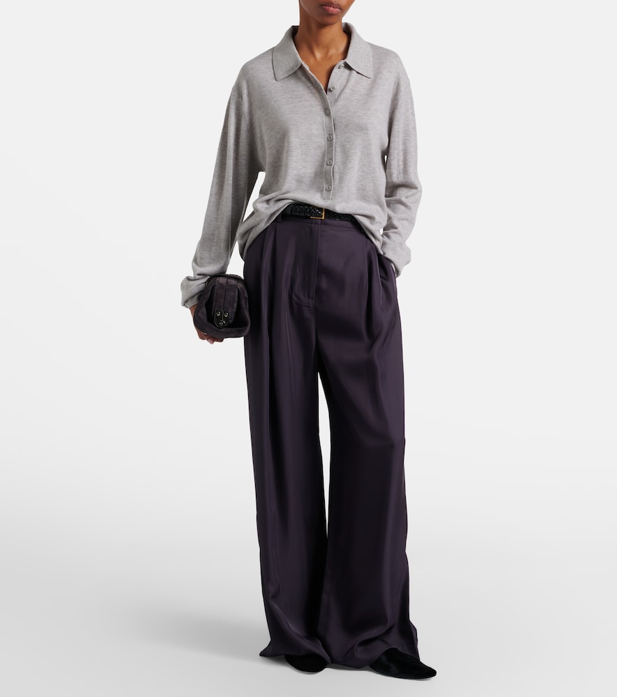 Tala wool-blend polo sweater