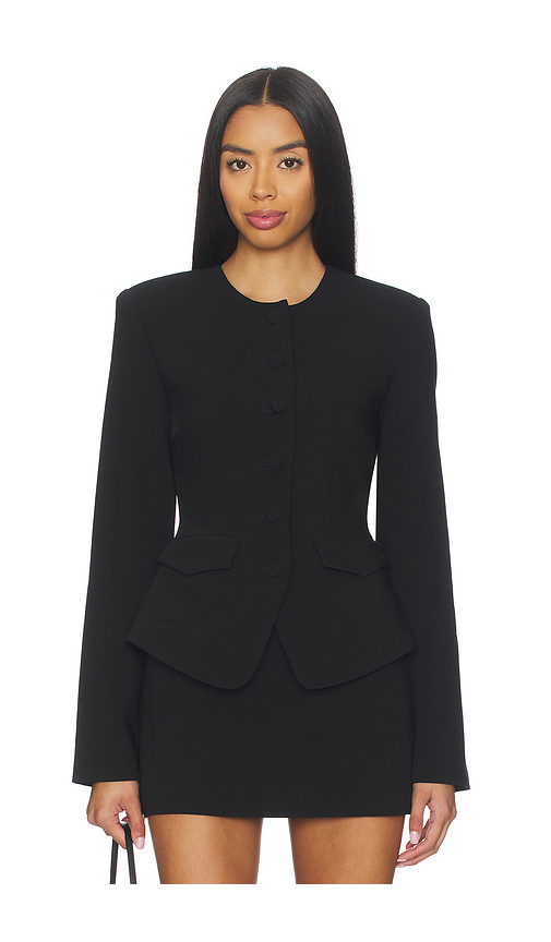 Stone Cold Fox x REVOLVE Mandy Jacket in Black. XS also in L, M, S