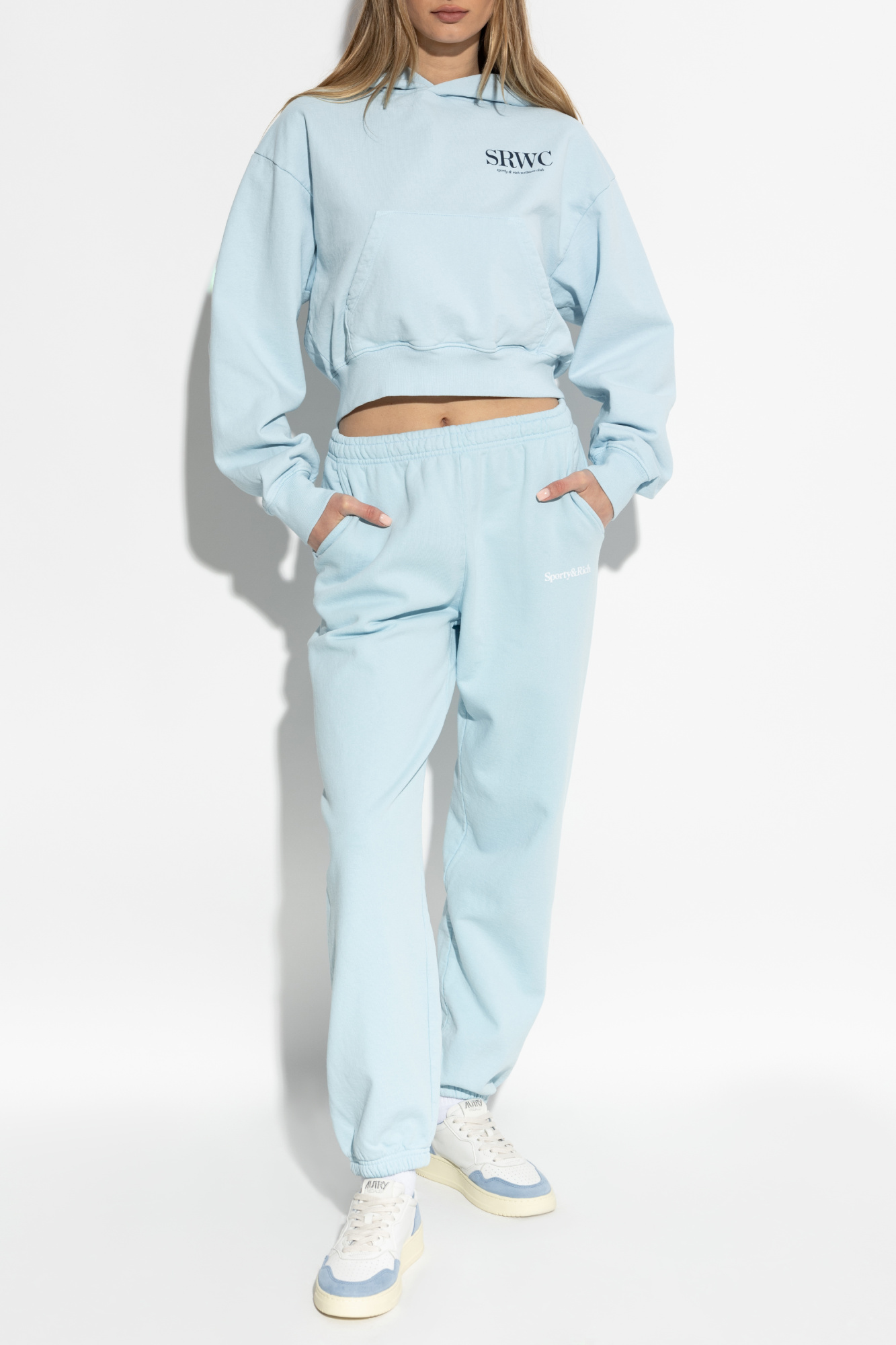 Sweatshirt From The Upper East Side Collection, Women's, Light Blue
