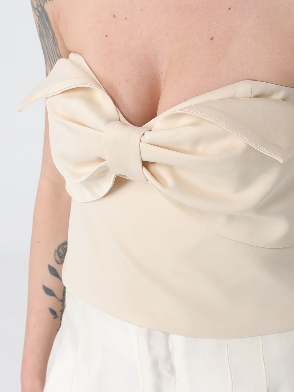 Top Woman color Ivory