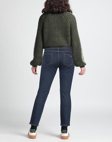 Woman Jeans Blue Size 26 Cotton, Elastane