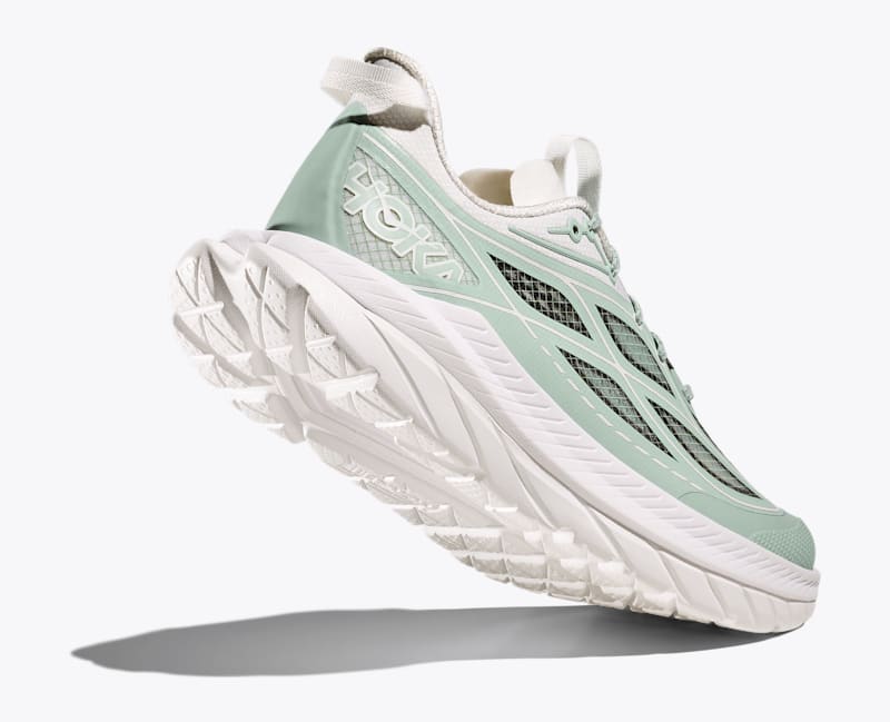 HOKA Women's Mach Remastered Shoes in Frost/Sage