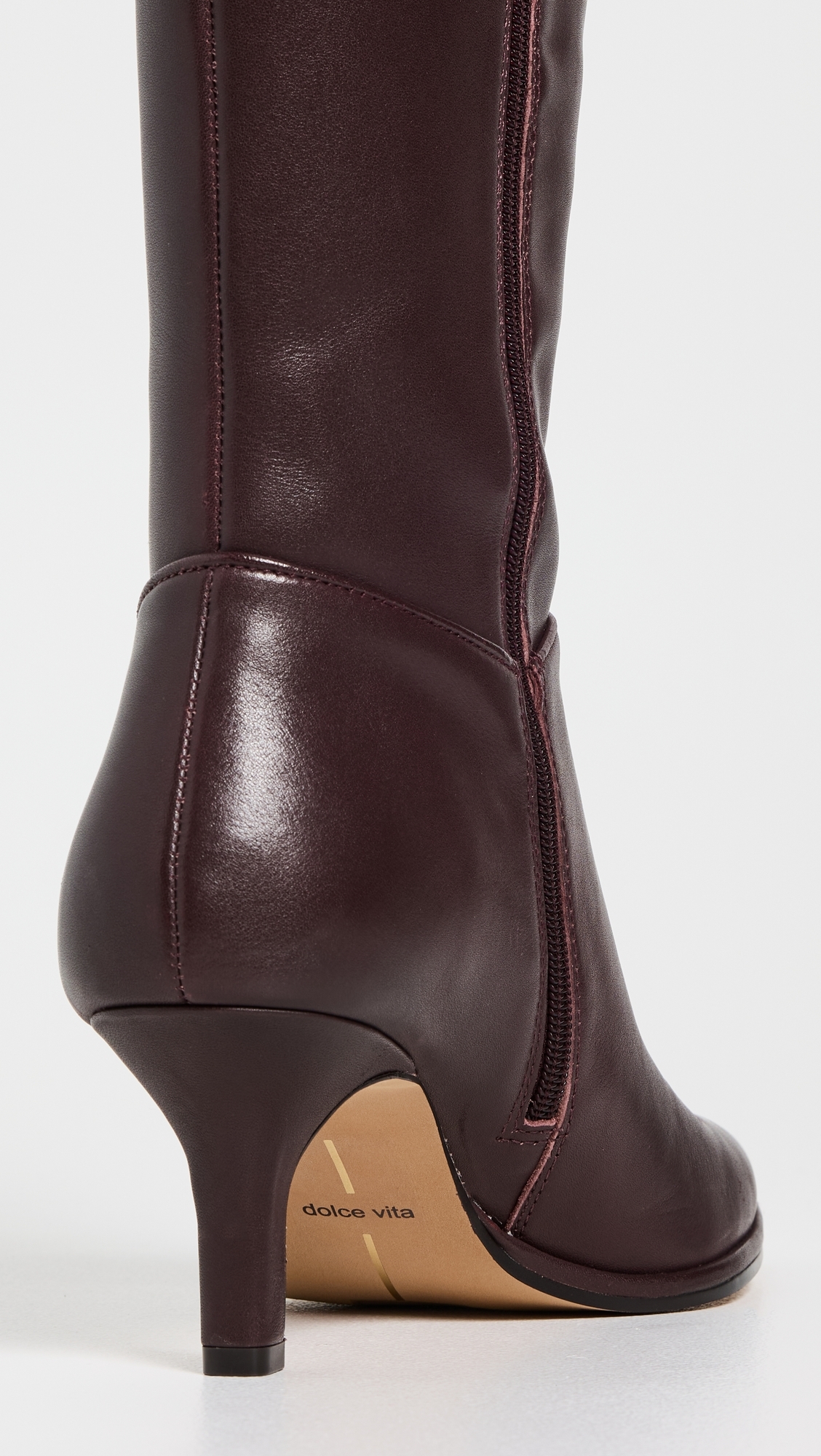 Aldy Boots Mulberry Leather