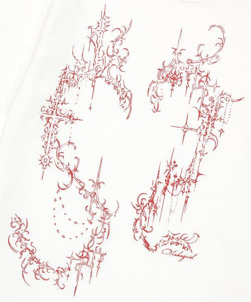 HEART TATTOO TEE WHITE