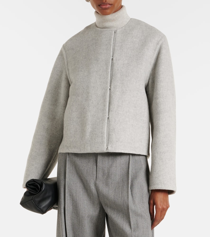 Wool-blend jacket