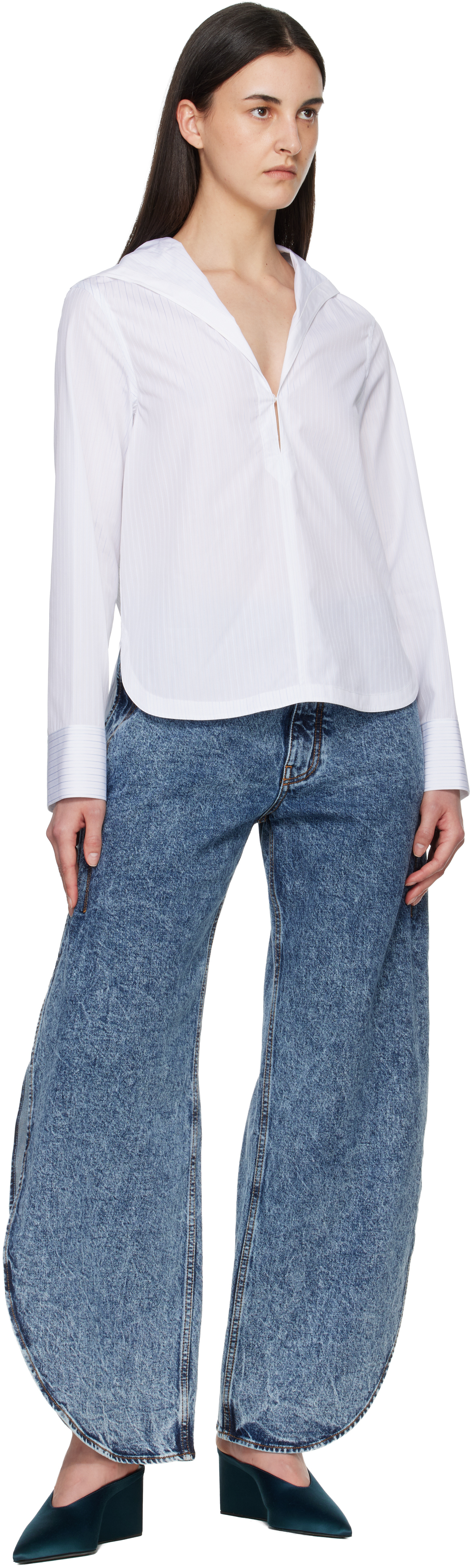 Blue Petal Jeans