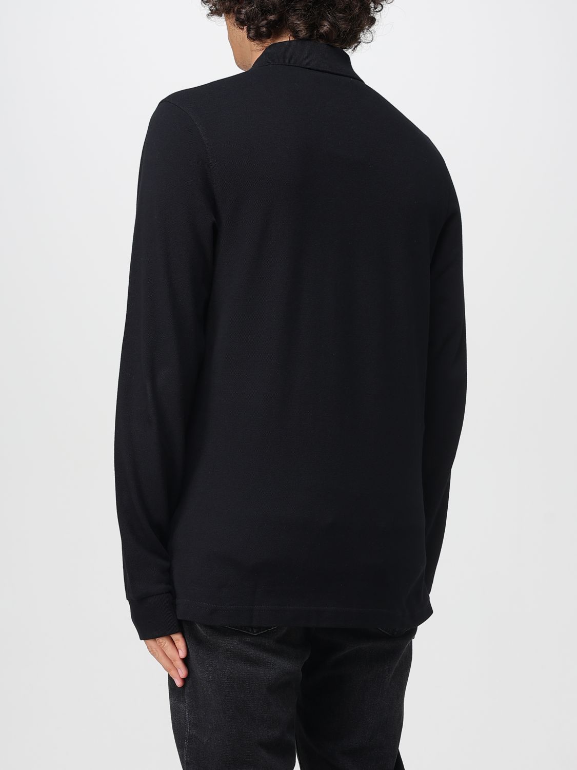 Polo Shirt Men color Black
