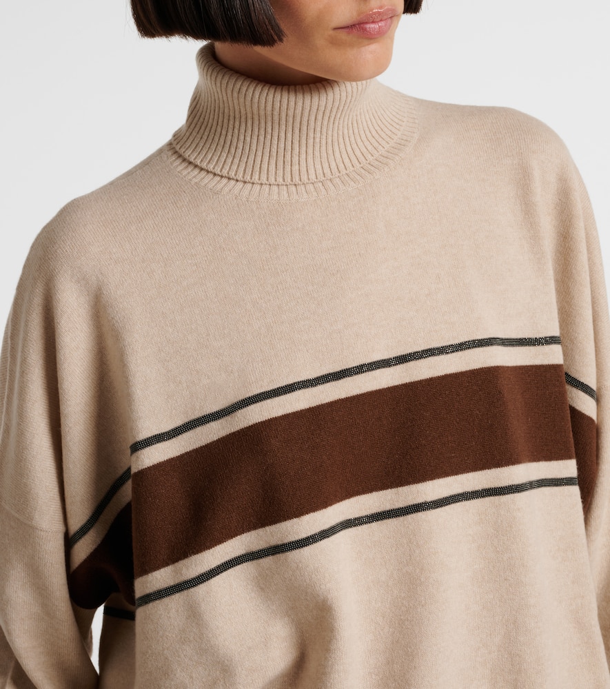 Wool, cashmere, and silk sweater