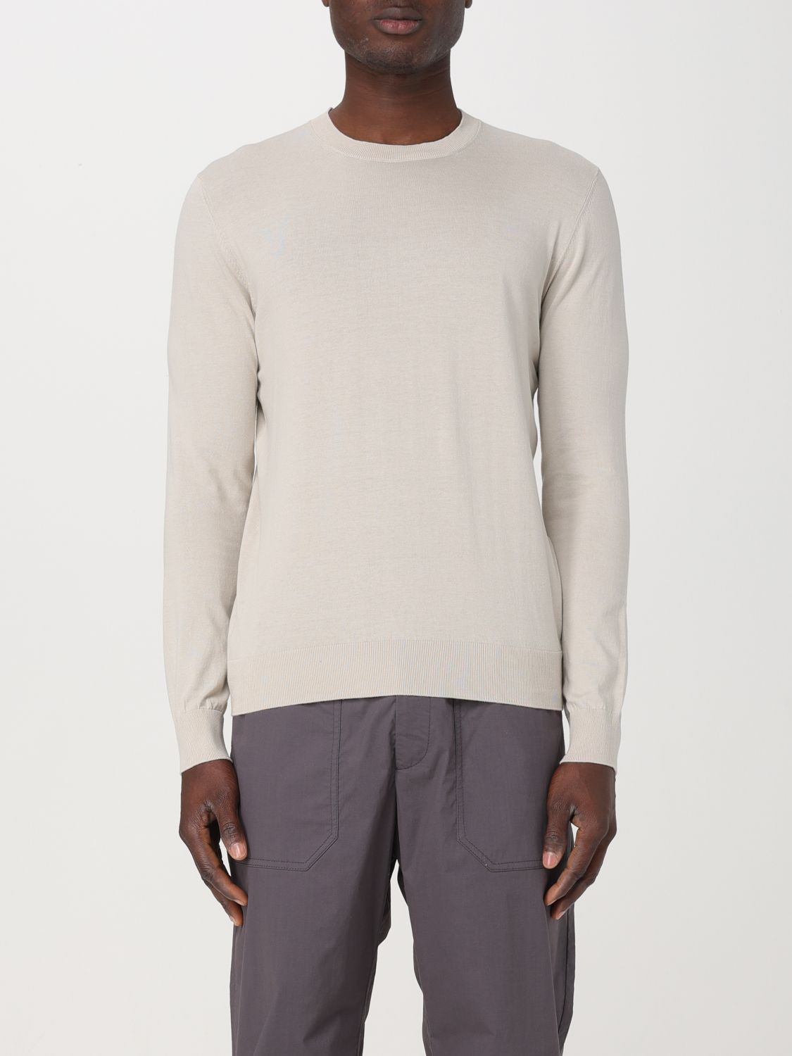 Sweater Men color Beige