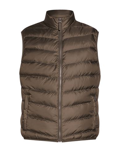 Façonnable Man Vest Military green Size S Polyester