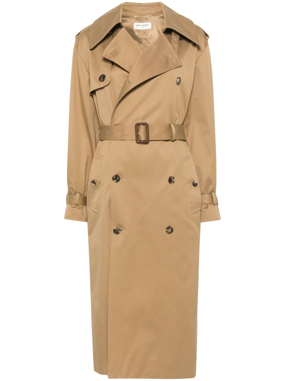 Cotton trench coat - Neutrals