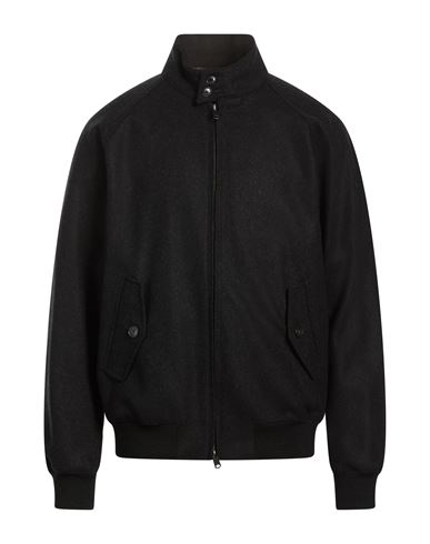 Man Jacket Black Size 44 Virgin Wool, Polyamide, Cashmere