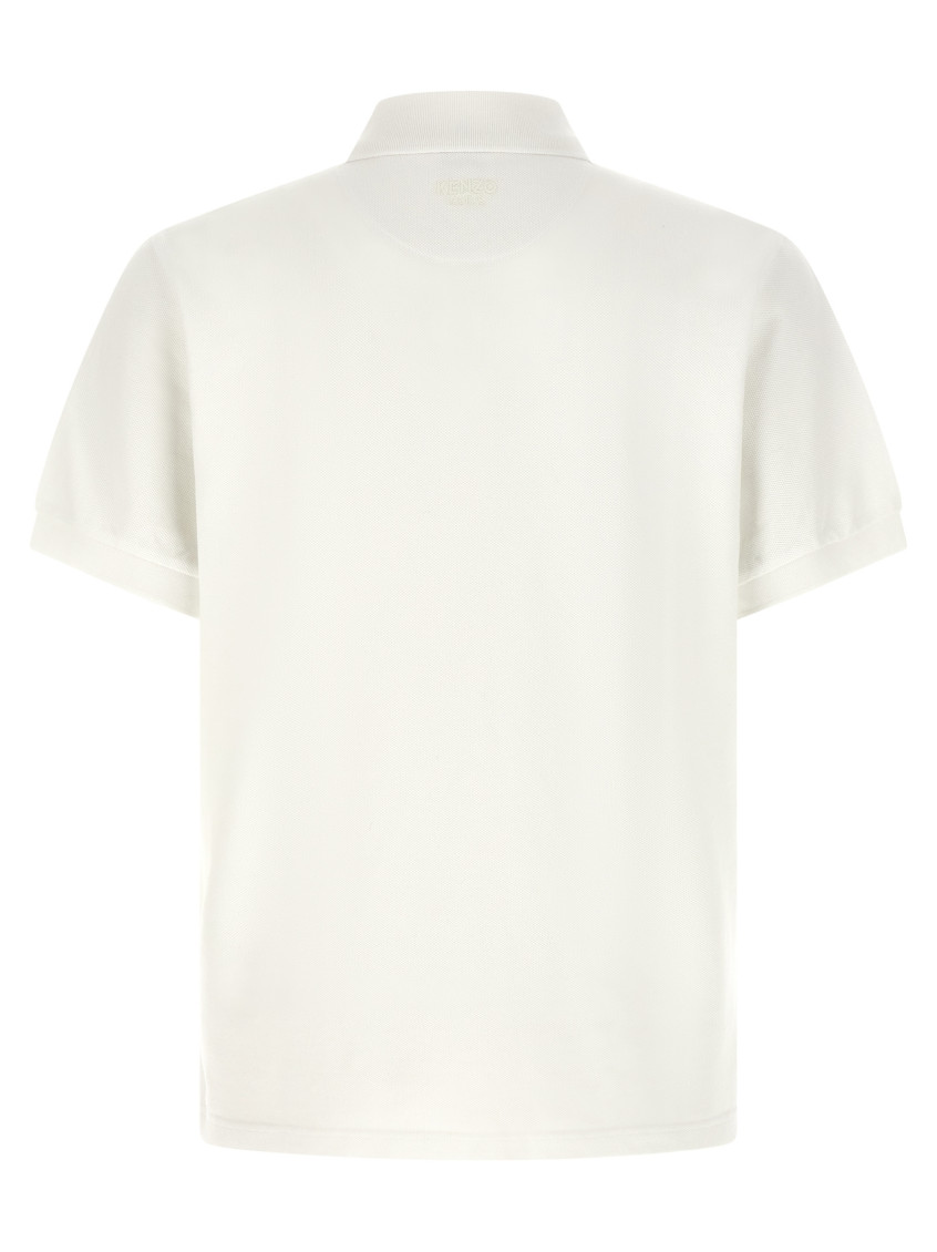 Wild Tiger Gots Polo White