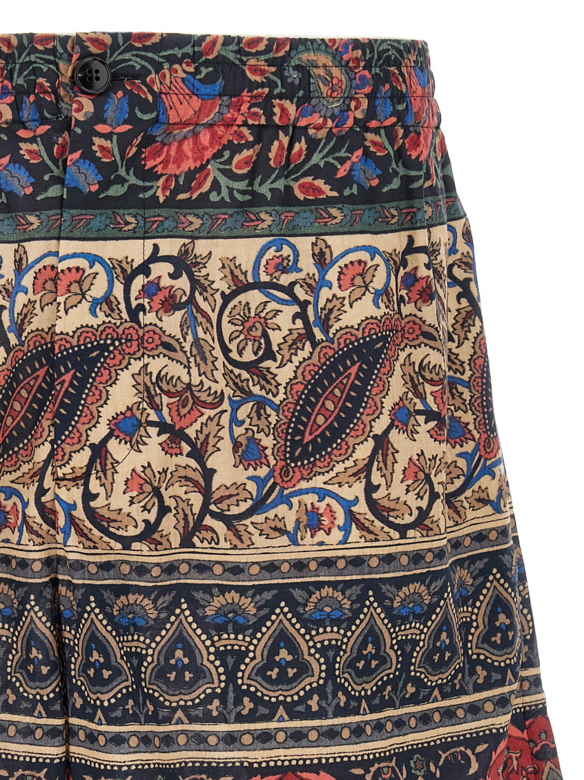 Valentino Garavani - Voyage Imaginaire Bermuda And Short Multicolor