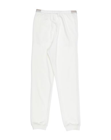 Eleventy Kid Girl Pants Ivory Size 16 Cotton, Elastane